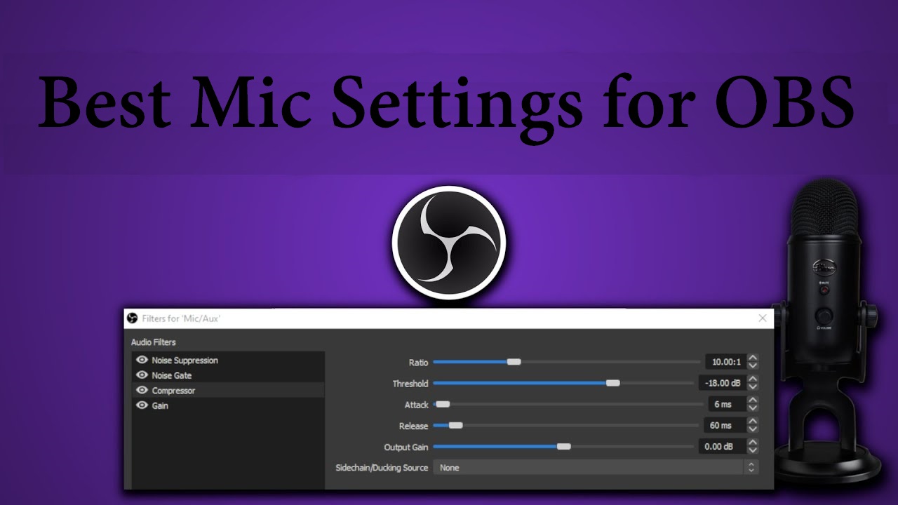 Best Mic Settings For Obs Techverbs