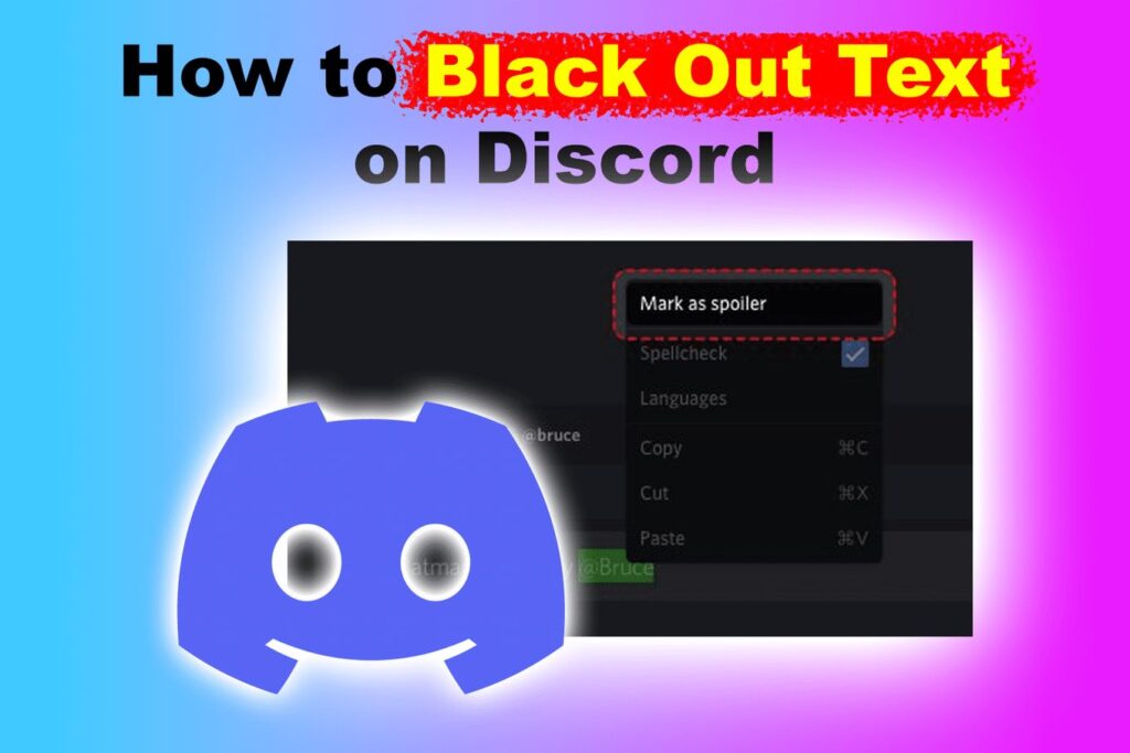 black out text discord pc