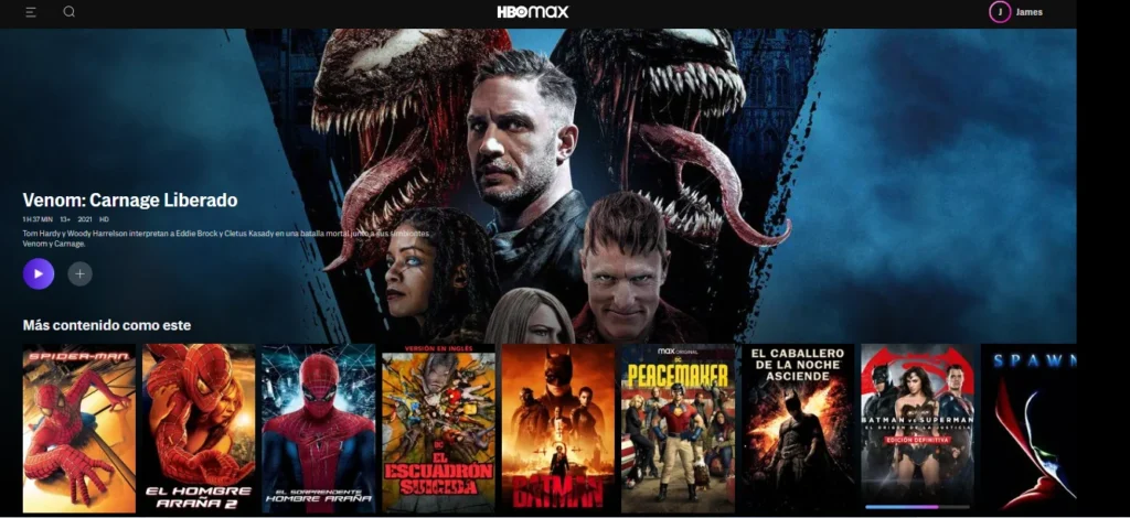 venom let there be carnage is available on hbo max latin v0 9f2a86p518v81