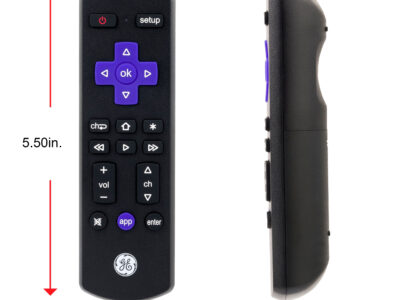 how many inches is a roku remote