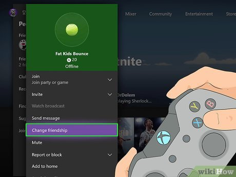 how to add a playstation friend on xbox