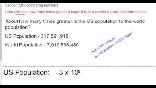 how to calculate how many times greater
