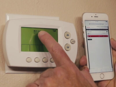 how to connect a honeywell thermostat to wi fi