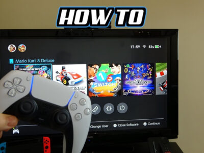 how to connect ps5 controllers to switch