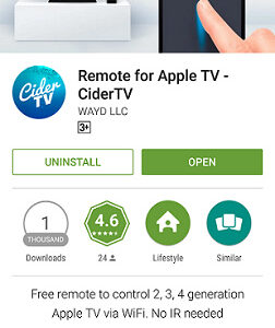 how to control apple tv with your android