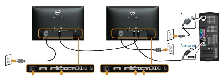 how to daisy chain monitors with hdmi