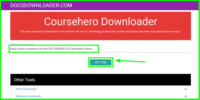 how to download course hero documents for free
