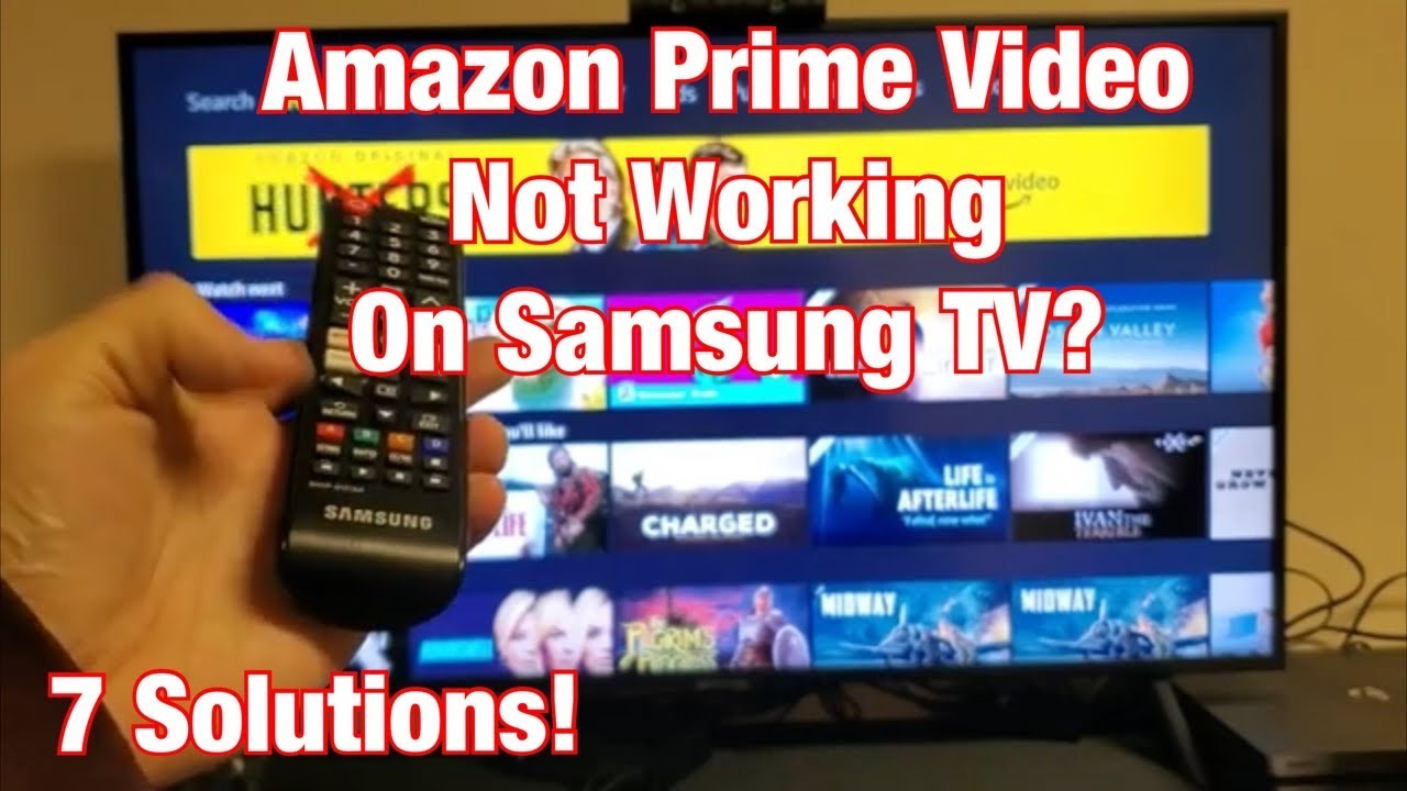 how to fix it when amazon prime video is not working