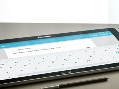 how to send and receive text messages on android tablets