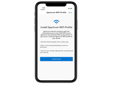 how to use spectrum wifi profile